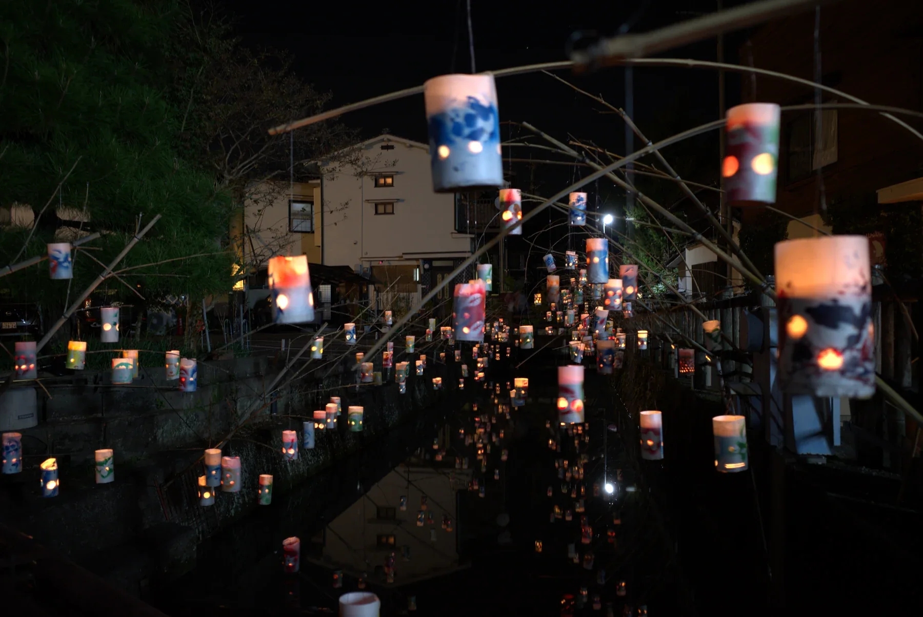 日田豆田町夜間實景（1）