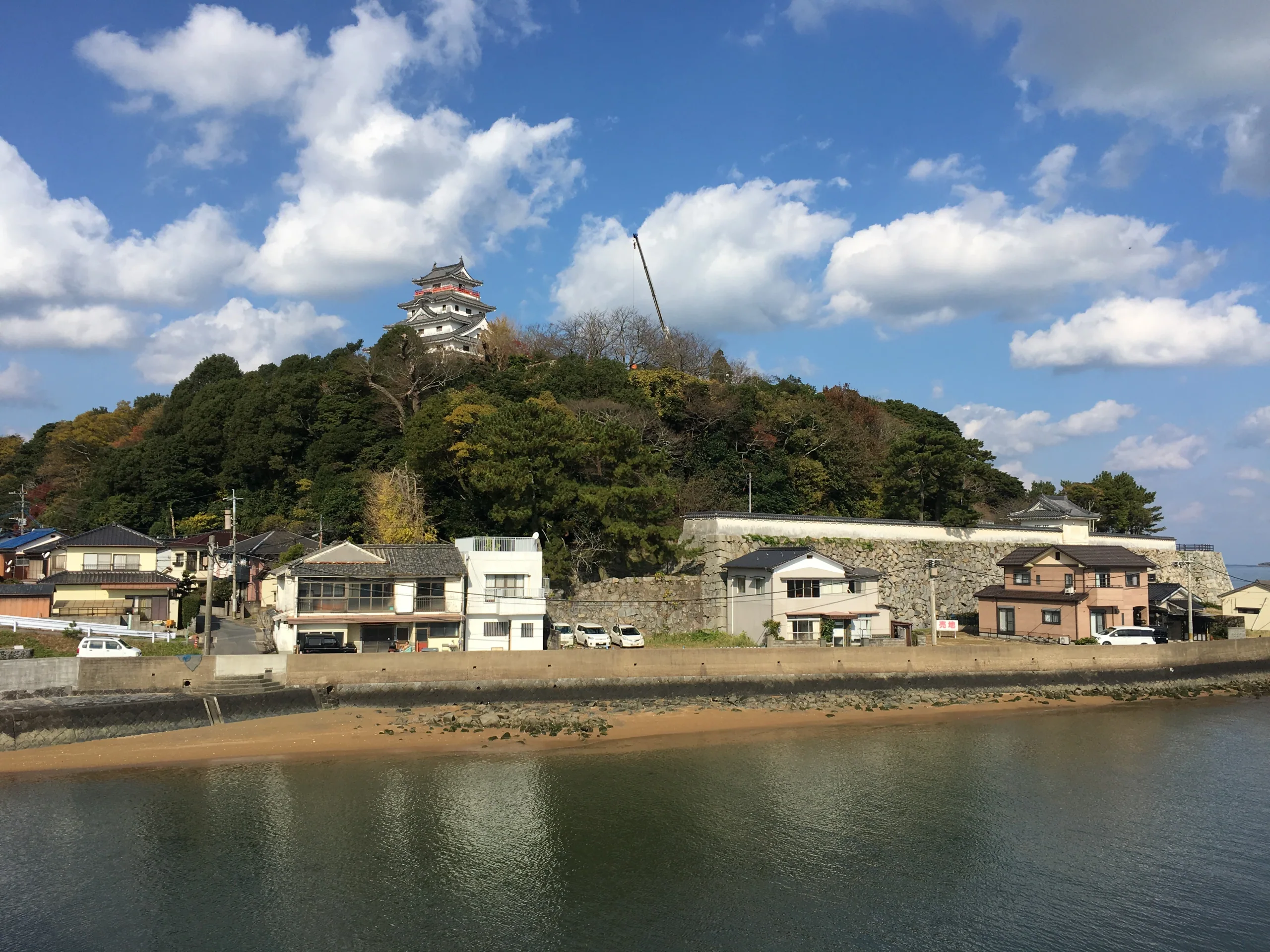 唐津與呼子一日遊路線圖：唐津城下町、海岸線與前往呼子港的交通段