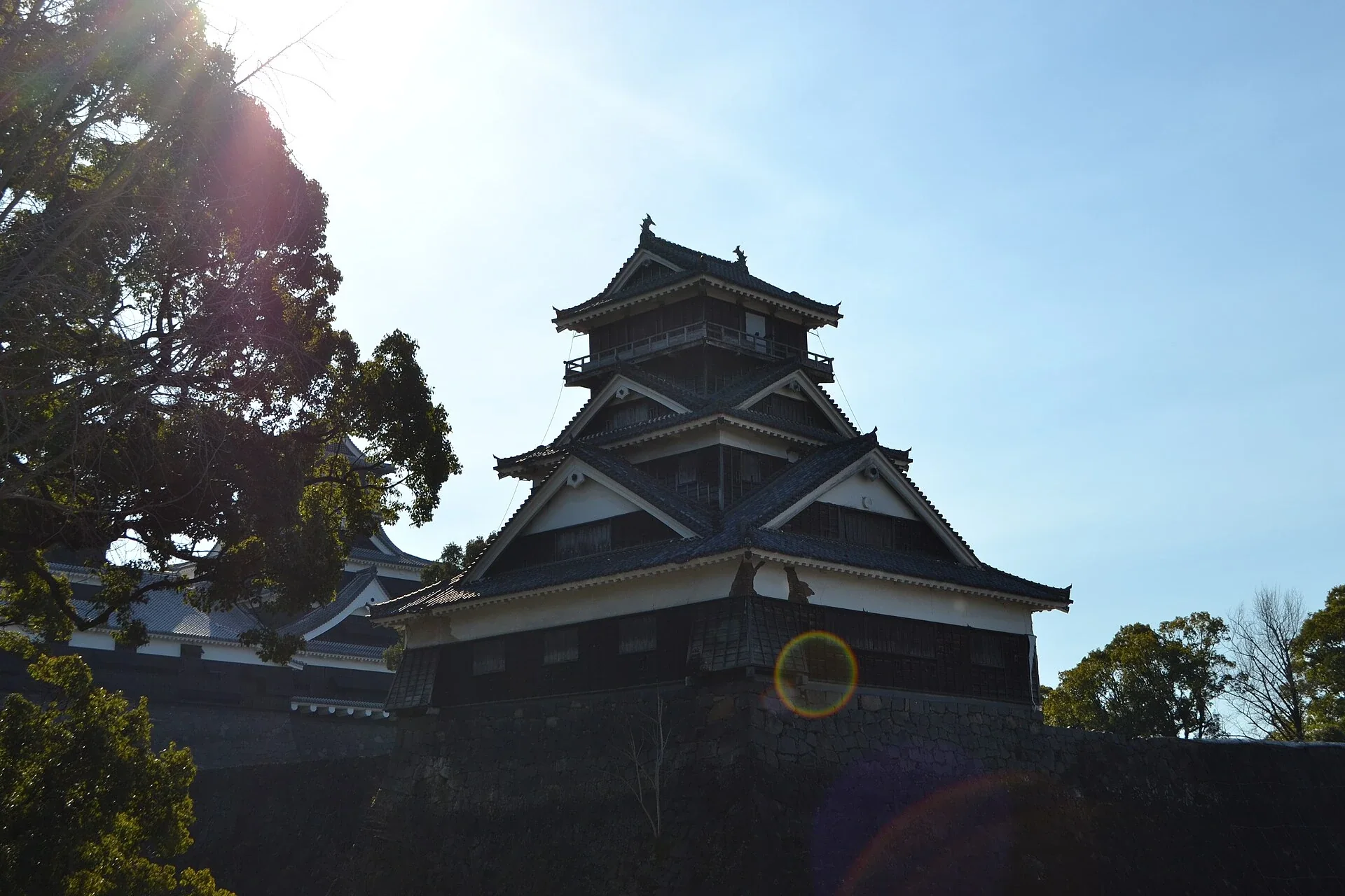 熊本城天守與石垣