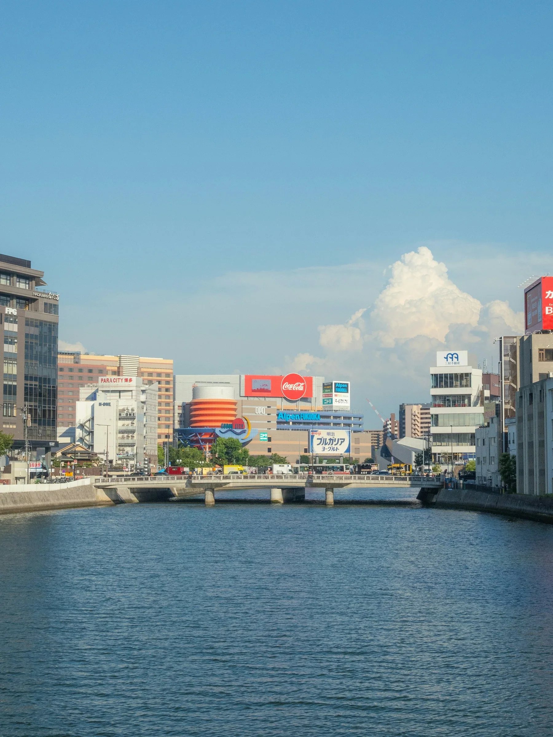 福岡市區河岸與博多周邊樓宇