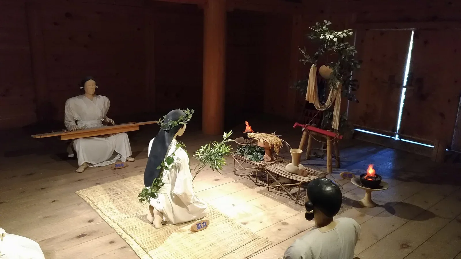吉野ヶ里歷史公園彌生時代祭典場景復原展示